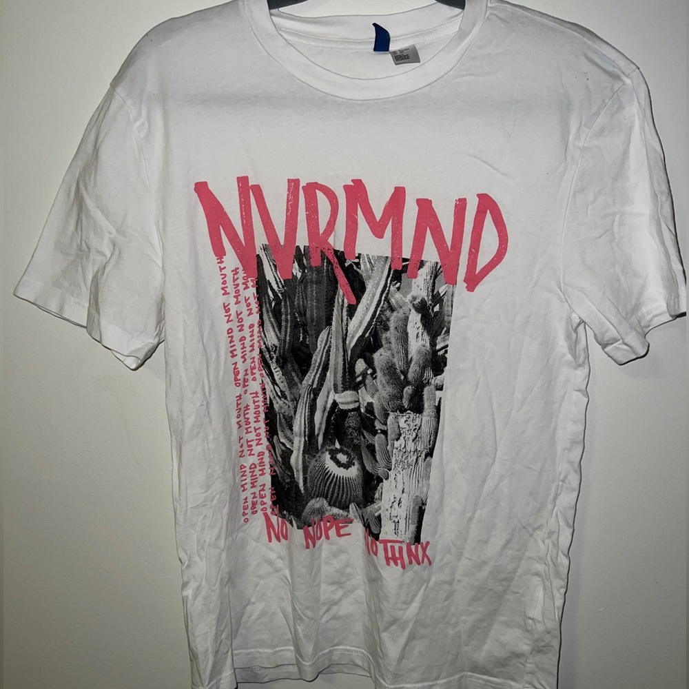 White Graphic Tee